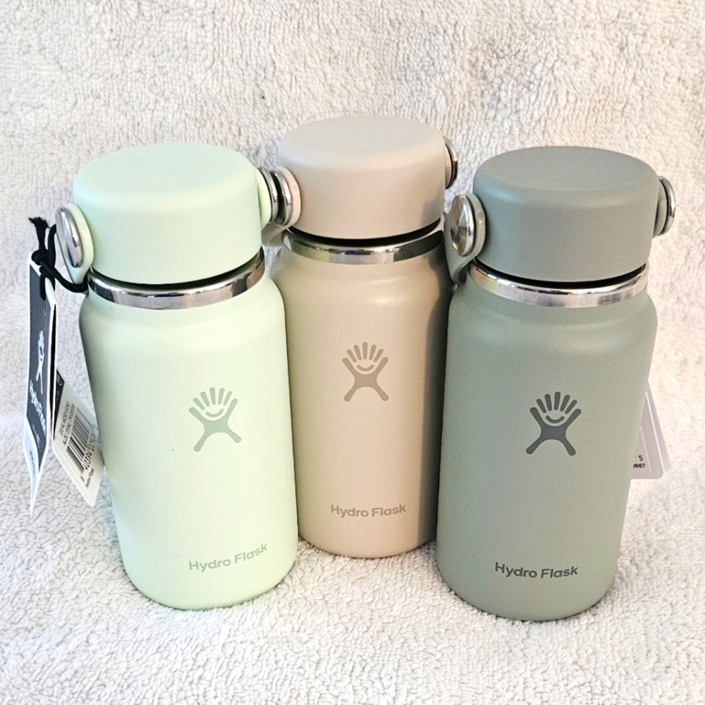 New W Tags Set Of 3 Hydroflask Micro Minis 6.7 Oz. Micro Hydro Twist Top